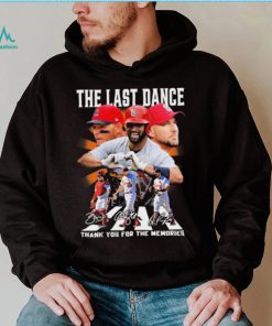 The Last Dance Signature Thank You For The Memories Shirt