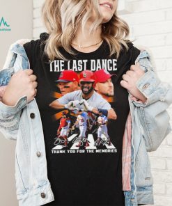 The Last Dance Signature Thank You For The Memories Shirt