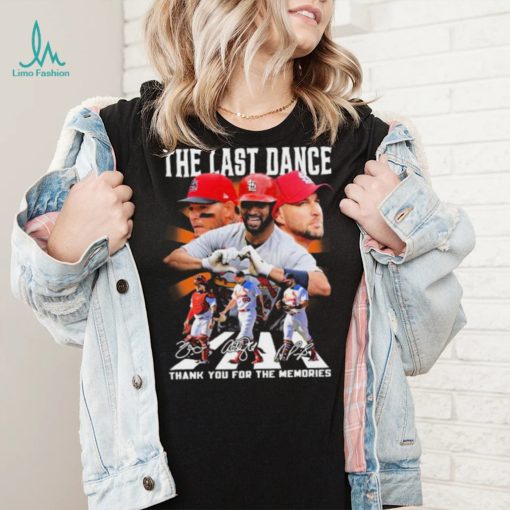 The Last Dance Signature Thank You For The Memories Shirt