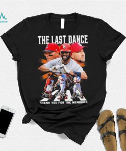 The Last Dance Signature Thank You For The Memories Shirt