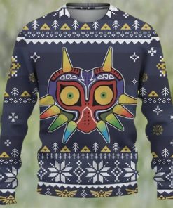 The Legend Of Zelda Christmas Ugly Sweater Majora Legend Of Zelda Christmas Sweater