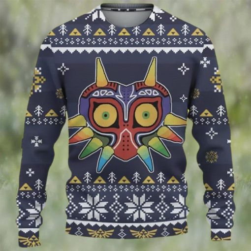 The Legend Of Zelda Christmas Ugly Sweater Majora Legend Of Zelda Christmas Sweater