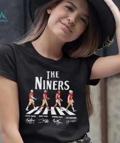 The Niners San Francisco 49ers abbey road signatures T Shirt