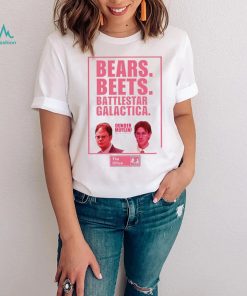 The Office Bears Beets Battlestar Galactica movie shirt