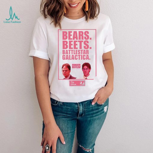 The Office Bears Beets Battlestar Galactica movie shirt