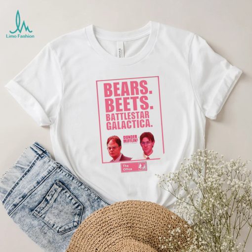 The Office Bears Beets Battlestar Galactica movie shirt