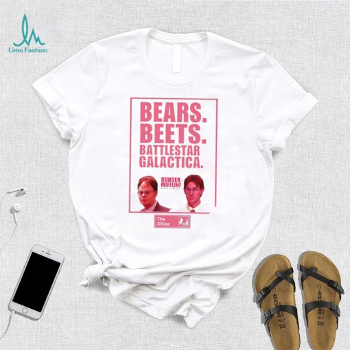 The Office Bears Beets Battlestar Galactica movie shirt