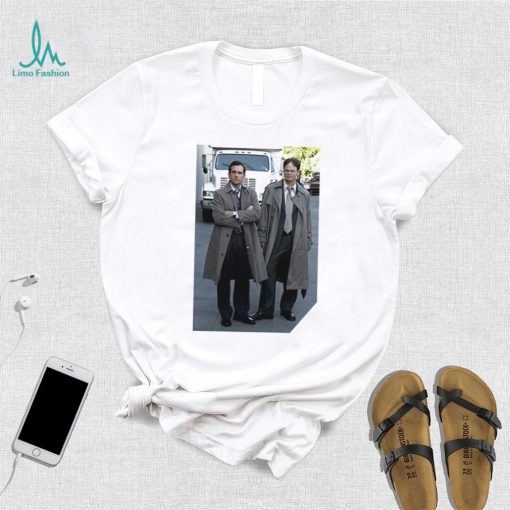 The Office Dwight And Michael Coat photo shirt