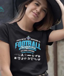 The Second Round 2022 NCAA Division III Football Championship Shirt