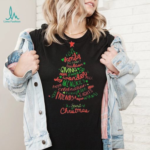 The Spirit Of Christmas Tree Shirt