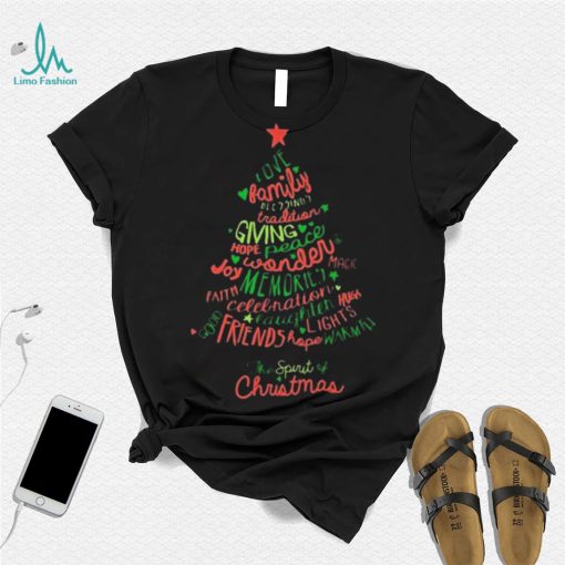 The Spirit Of Christmas Tree Shirt