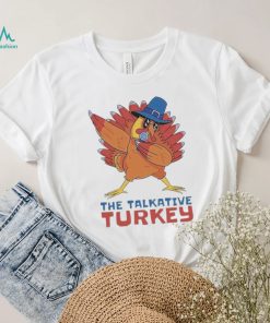 The Talkative Turkey Dabbing Thanksgiving Shirt