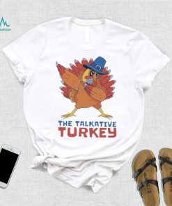 The Talkative Turkey Dabbing Thanksgiving Shirt