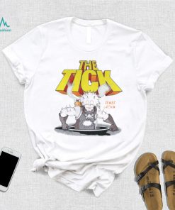 The Tick Superhero Parody Sewer Urchin Character With Logotype 1994 Tv Series shirt