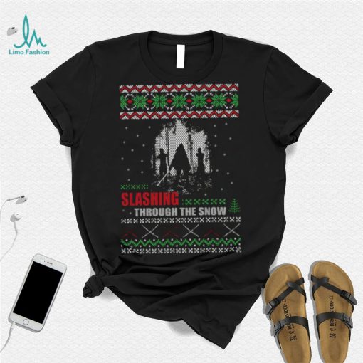 The Walking Dead Michonne Ugly Christmas Unisex Sweatshirt