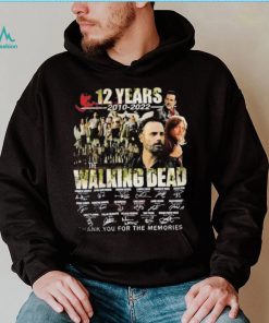 The Walking Dead TV Series Signatures Thank You For The Memories Shirt