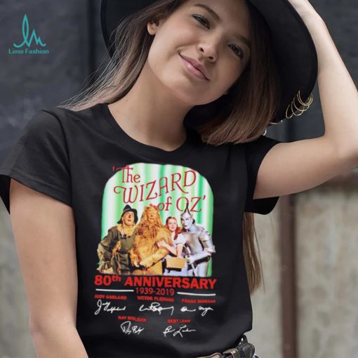 The Wizard Of Oz 80th Anniversary 1939 2019 Signatures Shirt