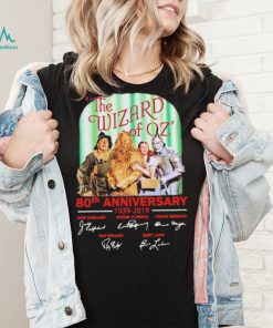 The Wizard Of Oz 80th Anniversary 1939 2019 Signatures Shirt