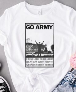 Their whole life was always beat navy Go army shirt