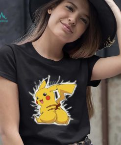 Thicc Pokemon Pikachu logo shirt