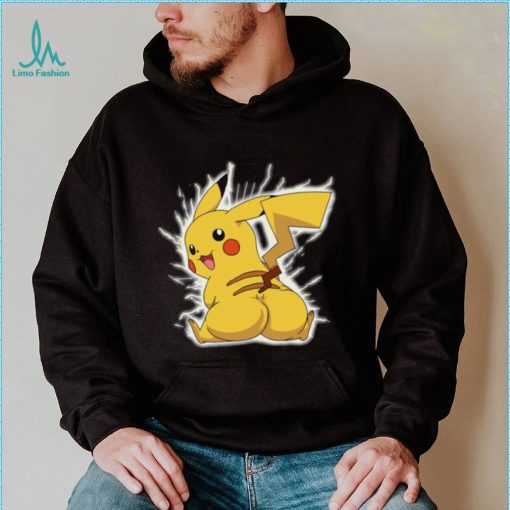 Thicc Pokemon Pikachu logo shirt