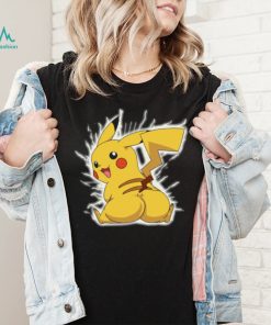 Thicc Pokemon Pikachu logo shirt