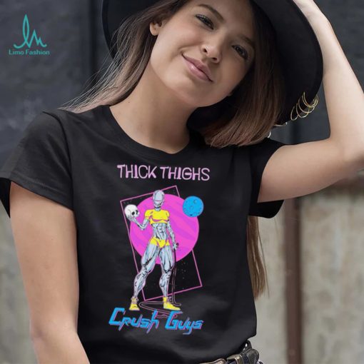 Thick Thighs crush guys art shirt