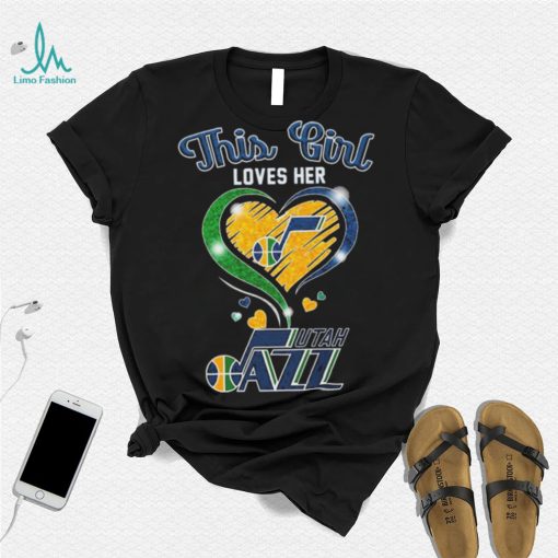 This Girl Loves Her Utah Jazz Basketball Shirt