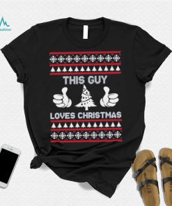 This Guy Loves Christmas Ugly Christmas Sweater Shirt