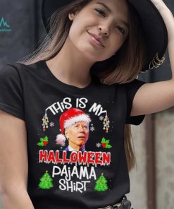 This is my Halloween Pajama Santa Joe Biden Christmas T Shirt