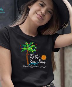 Tis The Sea Sun Glorida Christmas 2022 Shirt