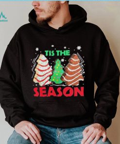 Tis’ The Season Christmas Tree Cakes Debbie Xmas Shirt