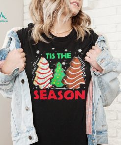 Tis’ The Season Christmas Tree Cakes Debbie Xmas Shirt