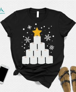 Toilet Paper Chrismas Tree Funny Shirt