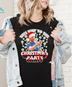 Tom Cruise This way to the Christmas party shirt