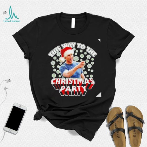 Tom Cruise This way to the Christmas party shirt