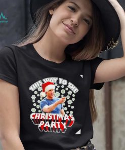 Tom Cruise This way to the Christmas party shirt