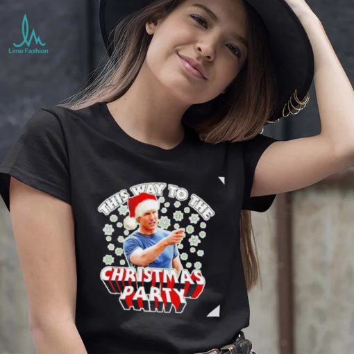 Tom Cruise This way to the Christmas party shirt