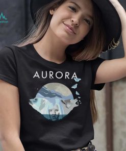 Aurora Aksnes Scarborough Fair Album Cover T-Shirt Black