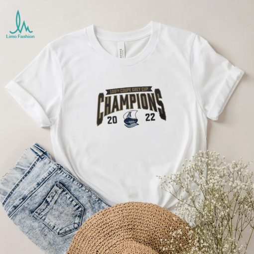 Toronto Argonauts 109th Coupe Grey Cup Champions 2022 Shirt