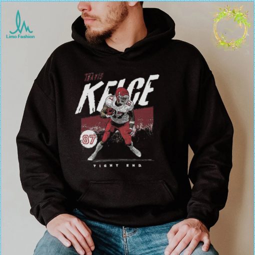 Travis Kelce Kansas City Chiefs Tight End Grunge Shirt