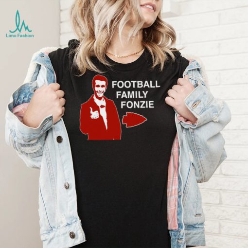 Travis kelce football family fonzie logo shirt