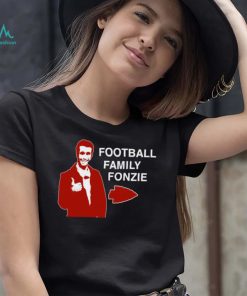 Travis kelce football family fonzie logo shirt