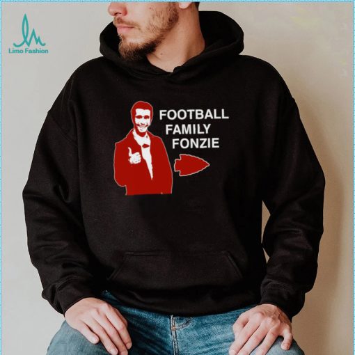 Travis kelce football family fonzie logo shirt