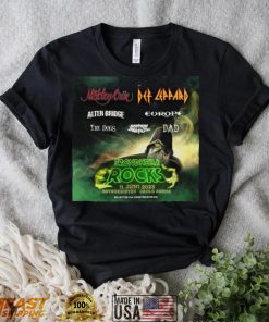 Trondheim Rocks 11 Juni 2023 Tour bryggeribyen Dahls Arena Shirt