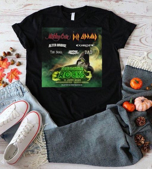Trondheim Rocks 11 Juni 2023 Tour bryggeribyen Dahls Arena Shirt