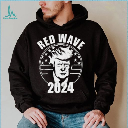 Trump 2024 Red Wave art shirt