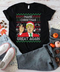 Trump Make Christmas Great Again T Shirt Anti Biden