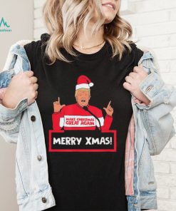 Trump Merry X Mas Make Christmas Great Again Shirt2