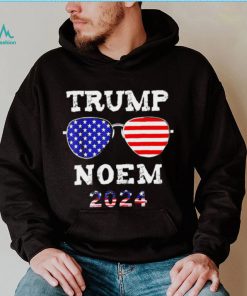 Trump Noem 2024 American flag shirt